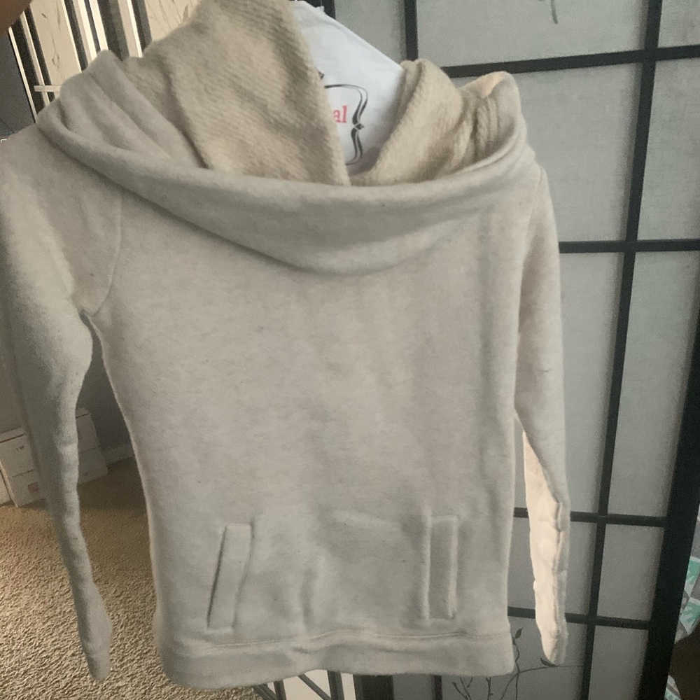 Sweater with scarf